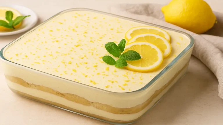 Limoncello Tiramisu