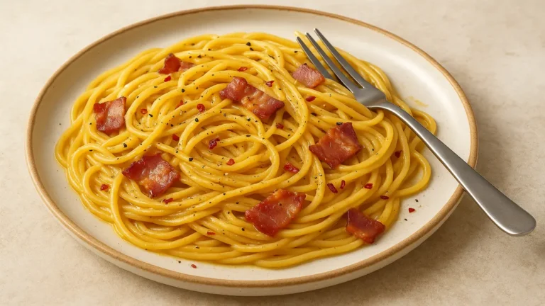 Spicy Miso Carbonara Recipe