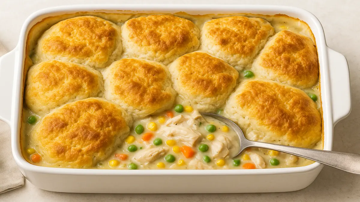 Chicken Pot Pie Casserole