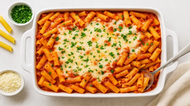 Easy Baked Ziti Recipe