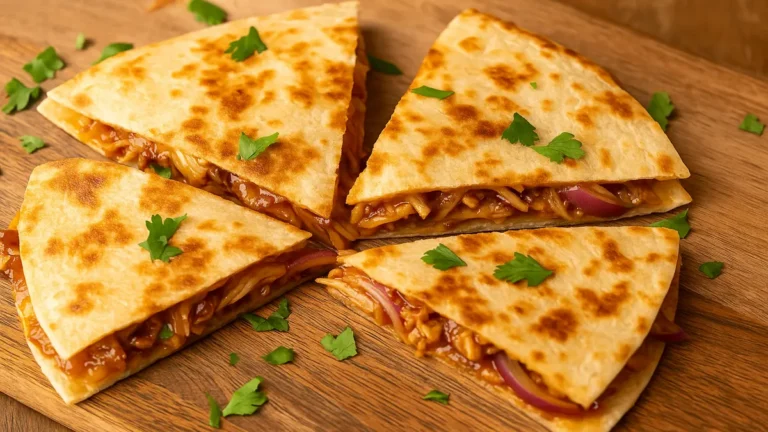 BBQ Chicken Quesadilla