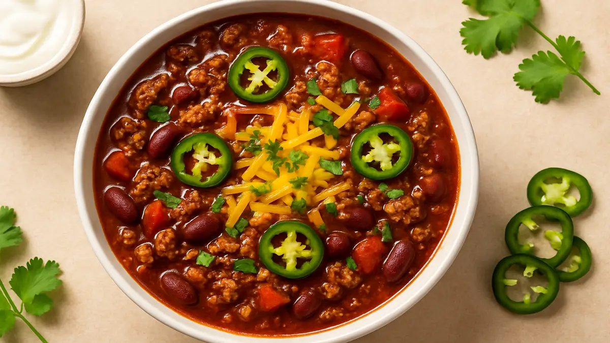 Easy Beef Chili Recipe