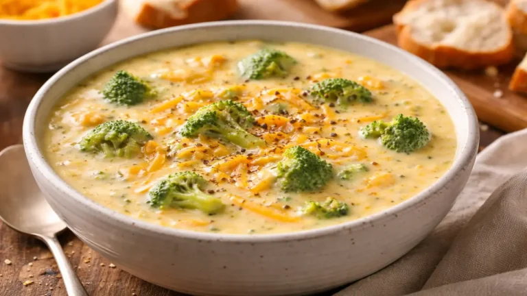 Broccoli Cheddar Soup