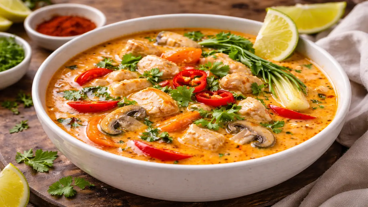Easy Red Curry Soup Recipe