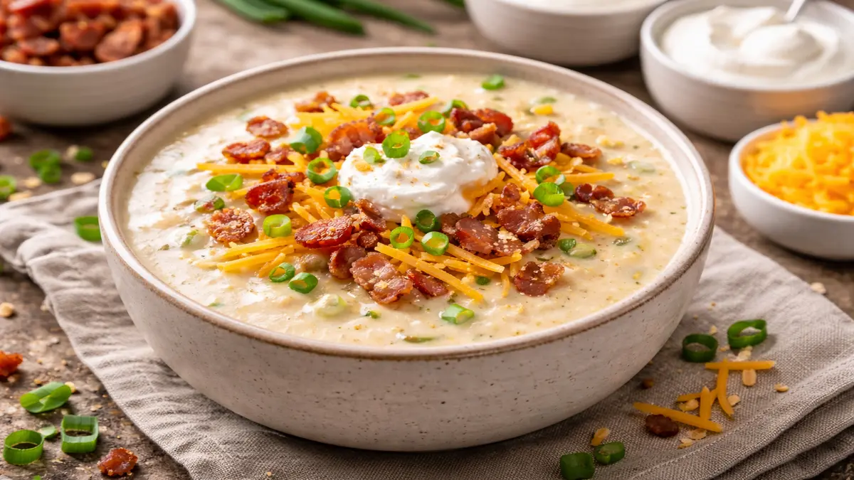 Loaded Baked Potato Soup