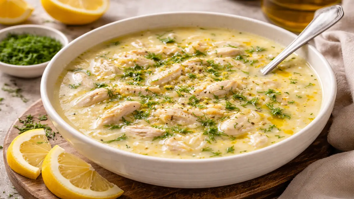Avgolemono Soup Recipe