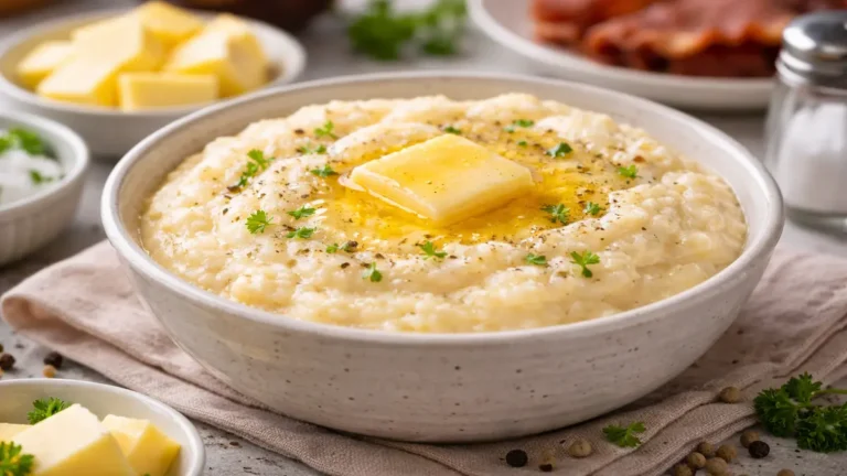 Grits with Butter Recipe