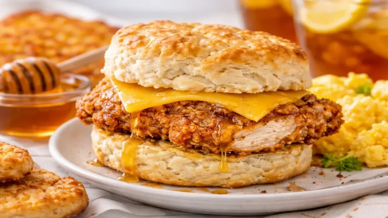 Biscuit Sandwich with Chicken