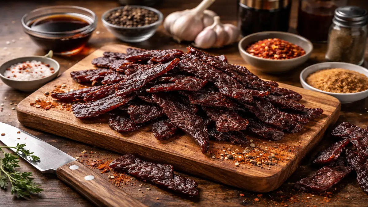 Easy Homemade Beef Jerky Snacks Recipe