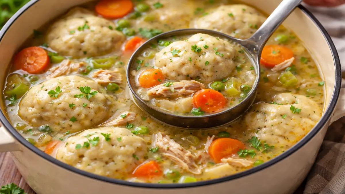 Best Chicken and Dumplings Soup