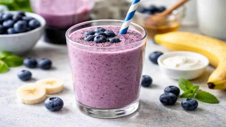 Easy Blueberry Smoothie Recipe